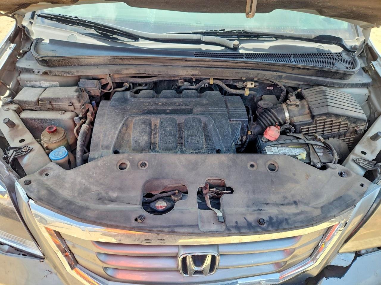 2010 Honda Odyssey Touring Серебряный vin: 5FNRL3H94AB032570