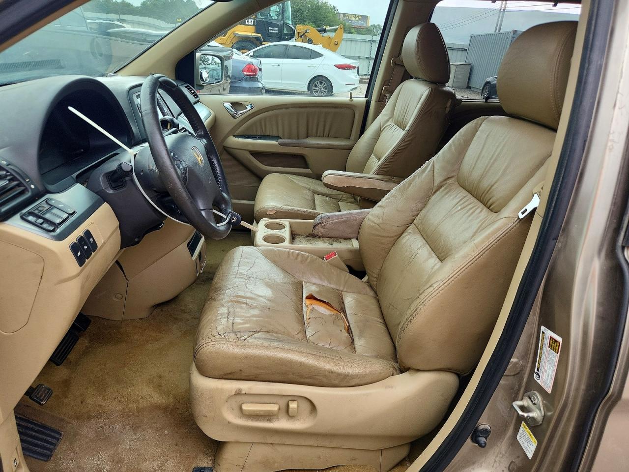 2010 Honda Odyssey Touring Beige vin: 5FNRL3H95AB004924