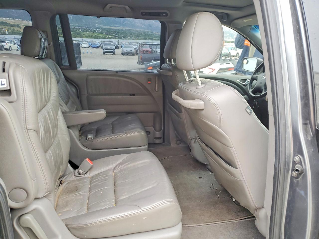 2010 Honda Odyssey Touring Серебряный vin: 5FNRL3H95AB018905
