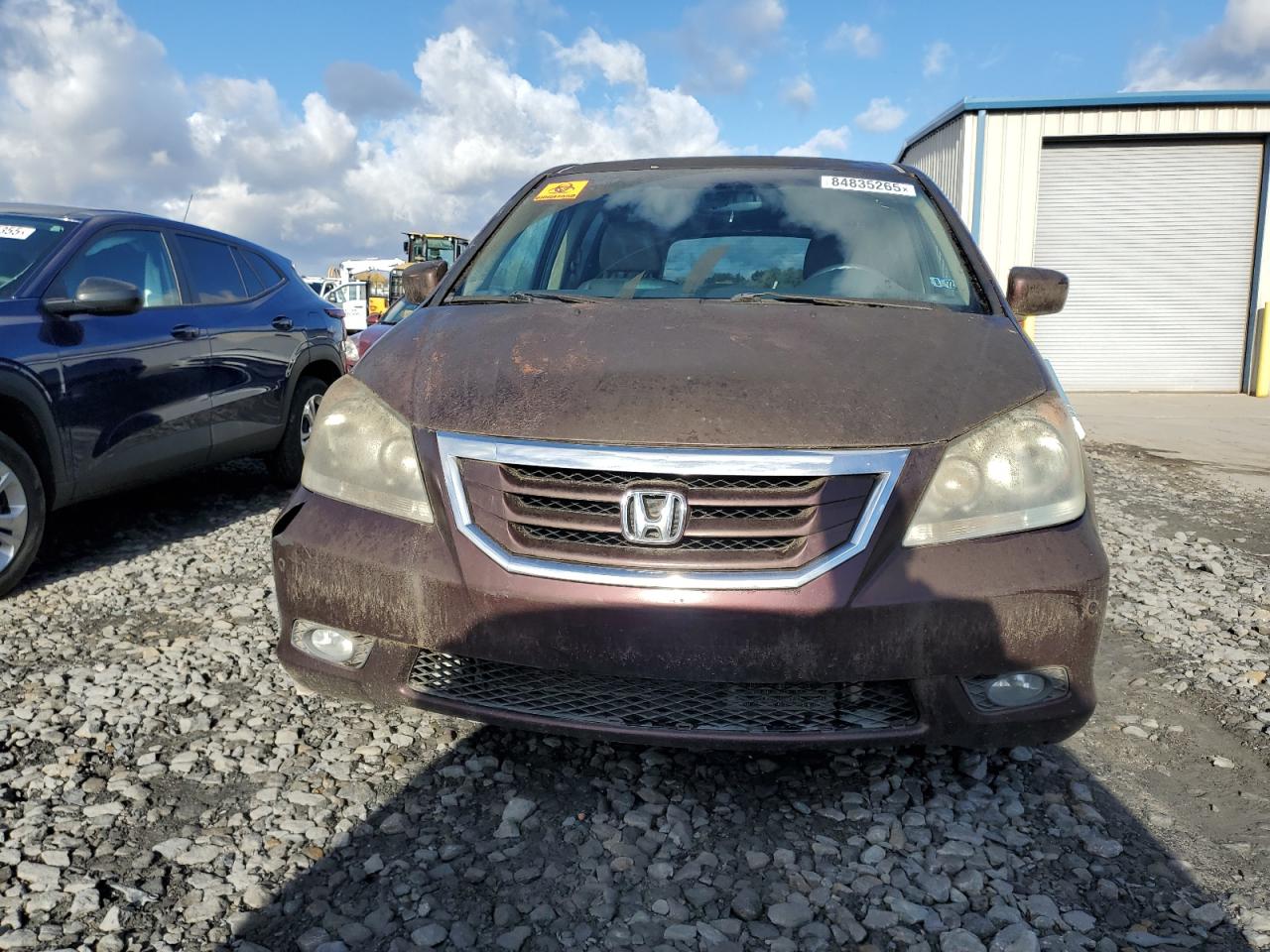 2010 Honda Odyssey Touring Burgundy vin: 5FNRL3H97AB017089
