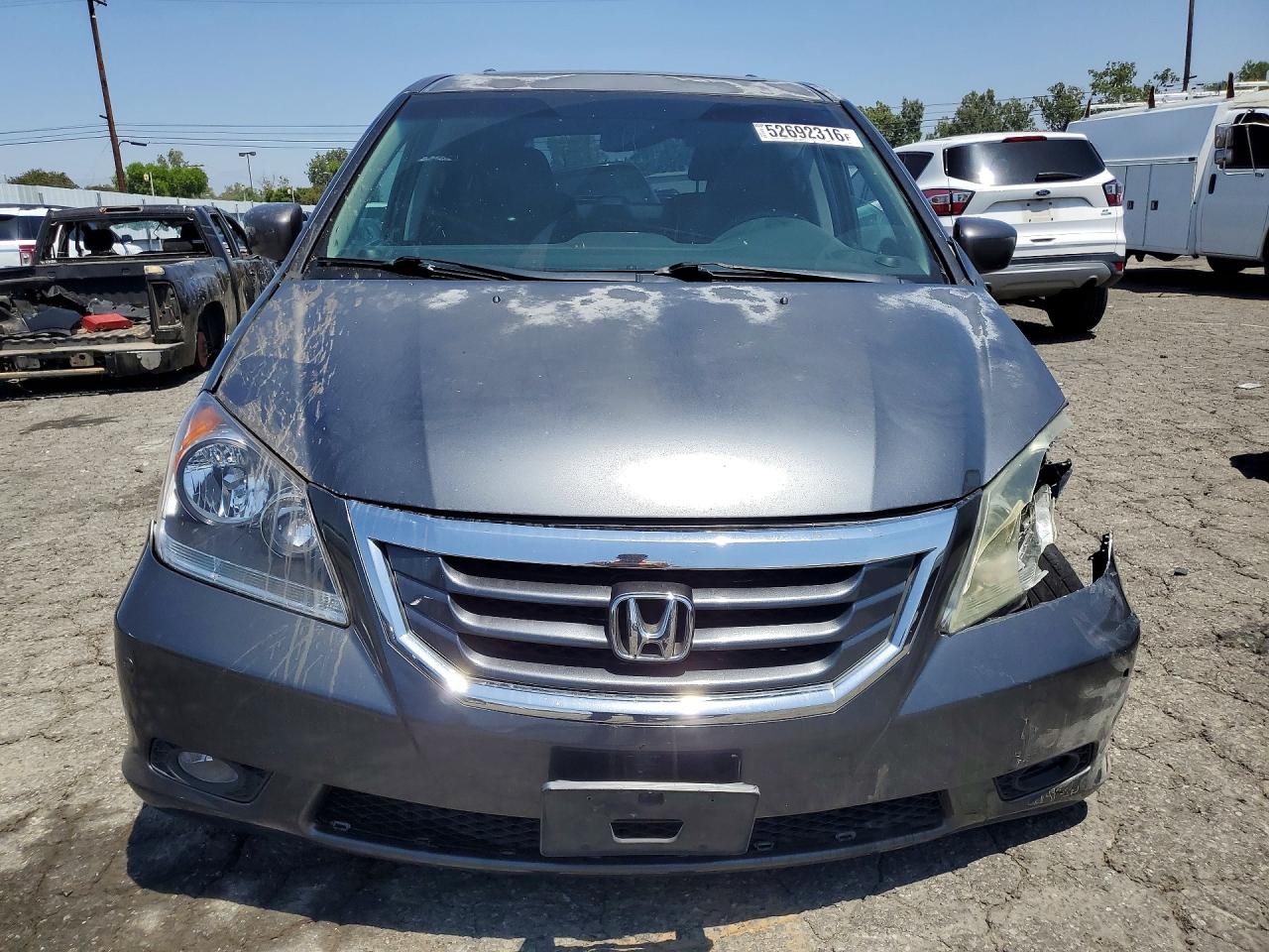 2010 Honda Odyssey Touring Charcoal vin: 5FNRL3H97AB100392