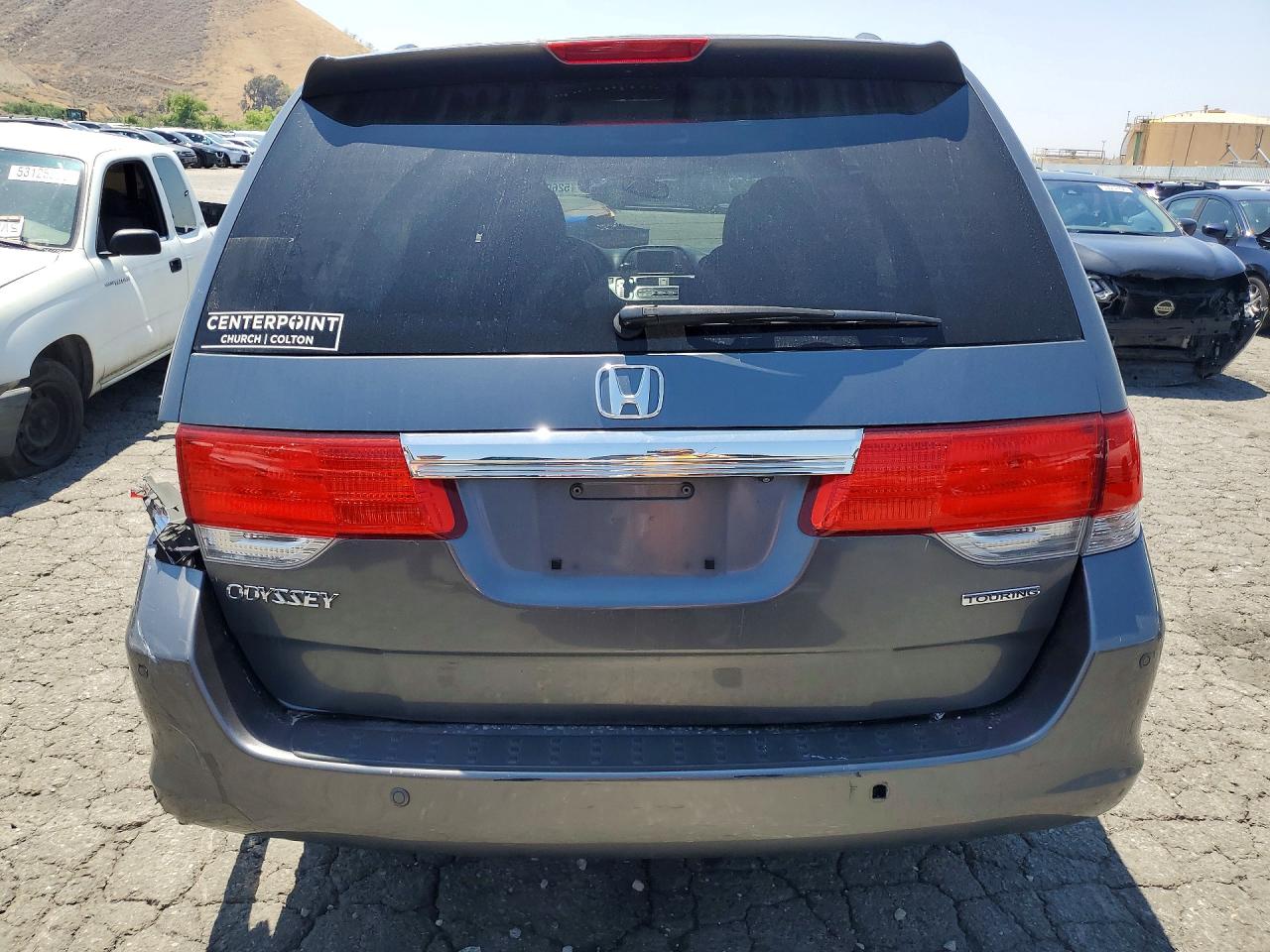 2010 Honda Odyssey Touring Charcoal vin: 5FNRL3H97AB100392