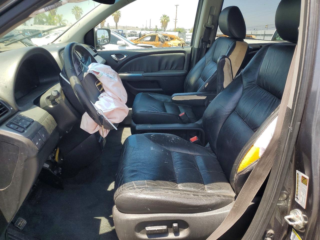 2010 Honda Odyssey Touring Charcoal vin: 5FNRL3H97AB100392