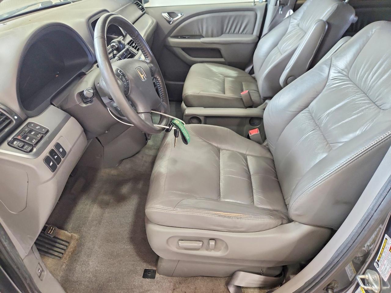 2010 Honda Odyssey Touring Gray vin: 5FNRL3H97AB114485