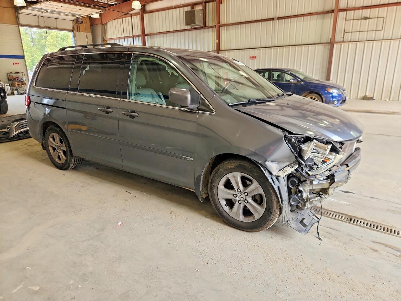 2010 Honda Odyssey Touring Gray vin: 5FNRL3H97AB114485