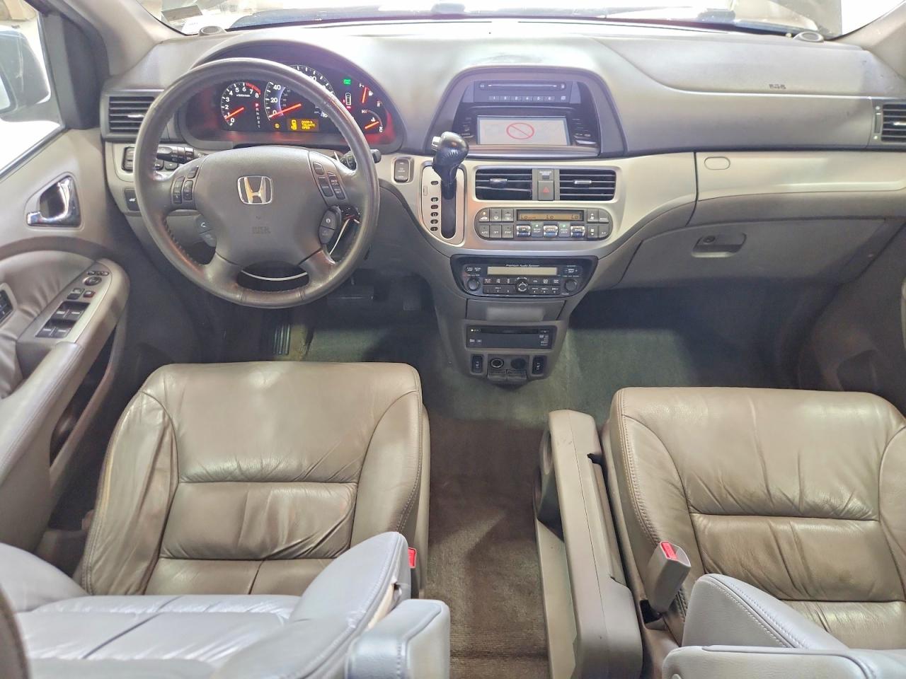 2010 Honda Odyssey Touring Gray vin: 5FNRL3H97AB114485