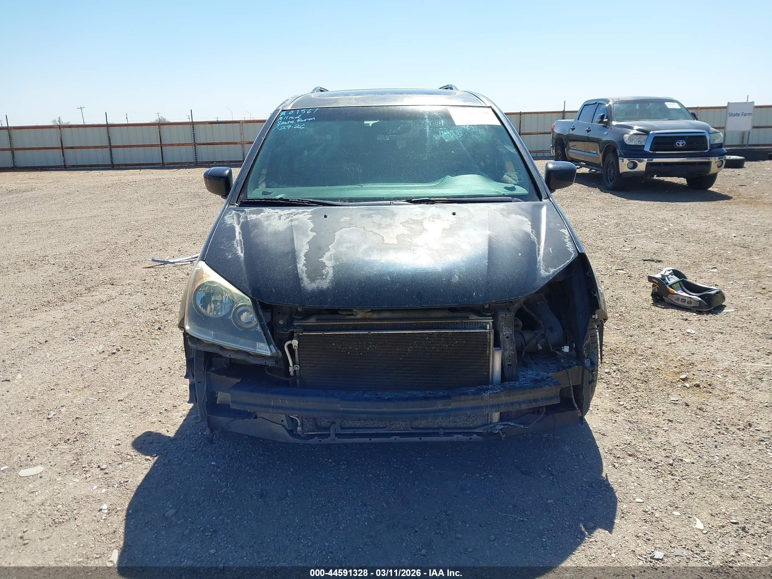 2010 Honda Odyssey Touring Черный vin: 5FNRL3H99AB067914