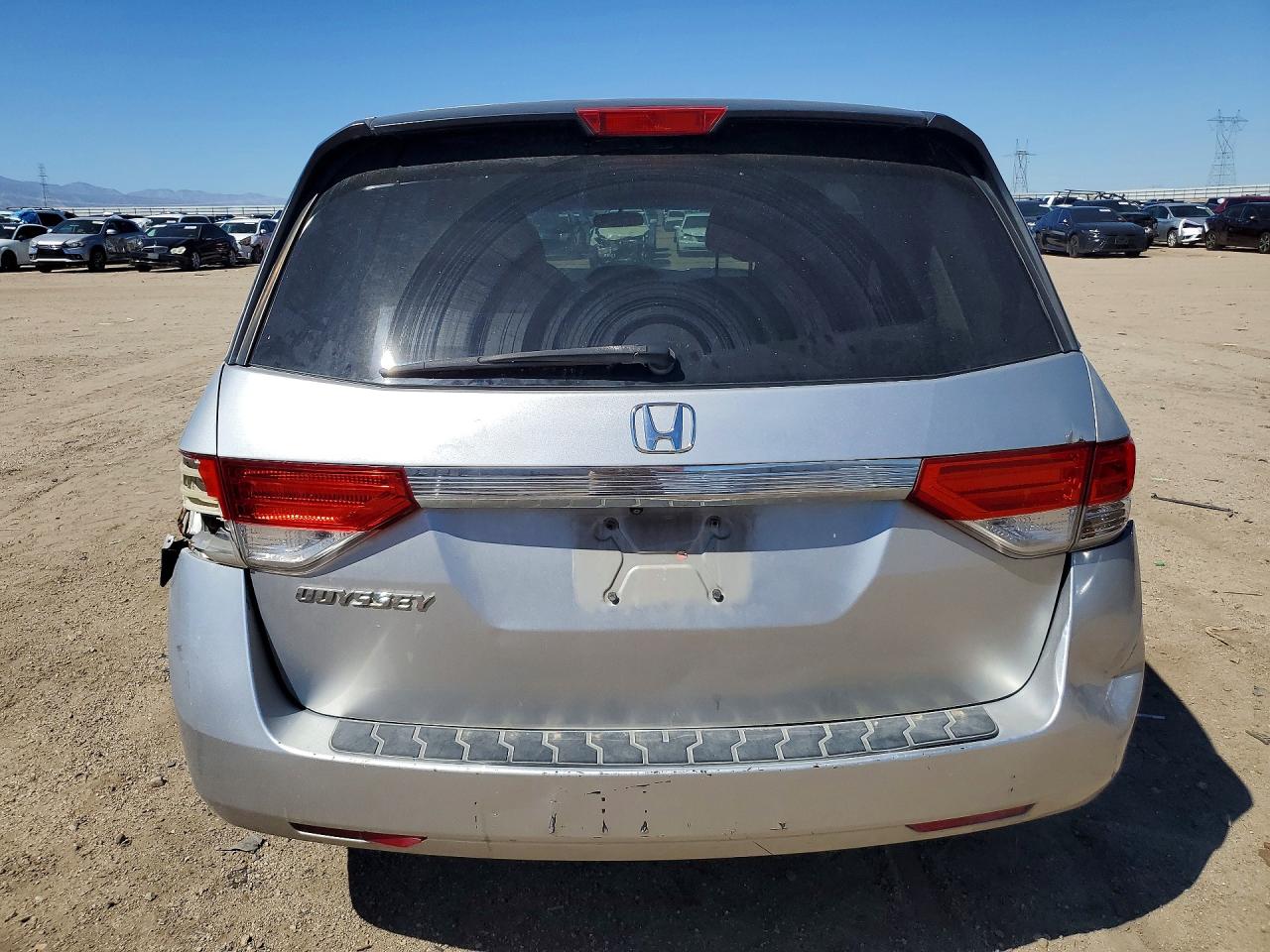 2014 Honda Odyssey Lx Серый vin: 5FNRL5H20EB045997