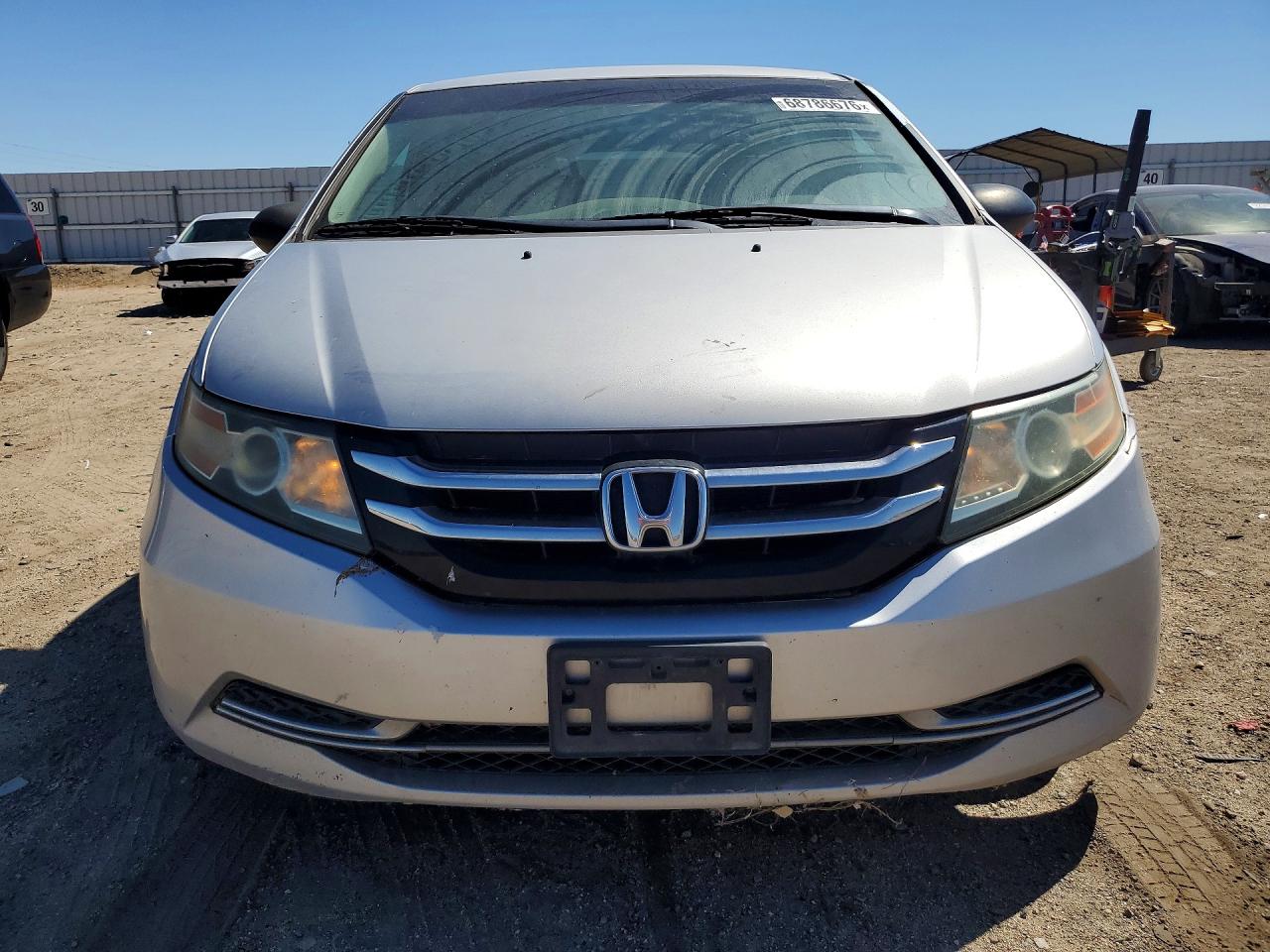 2014 Honda Odyssey Lx Серый vin: 5FNRL5H20EB045997