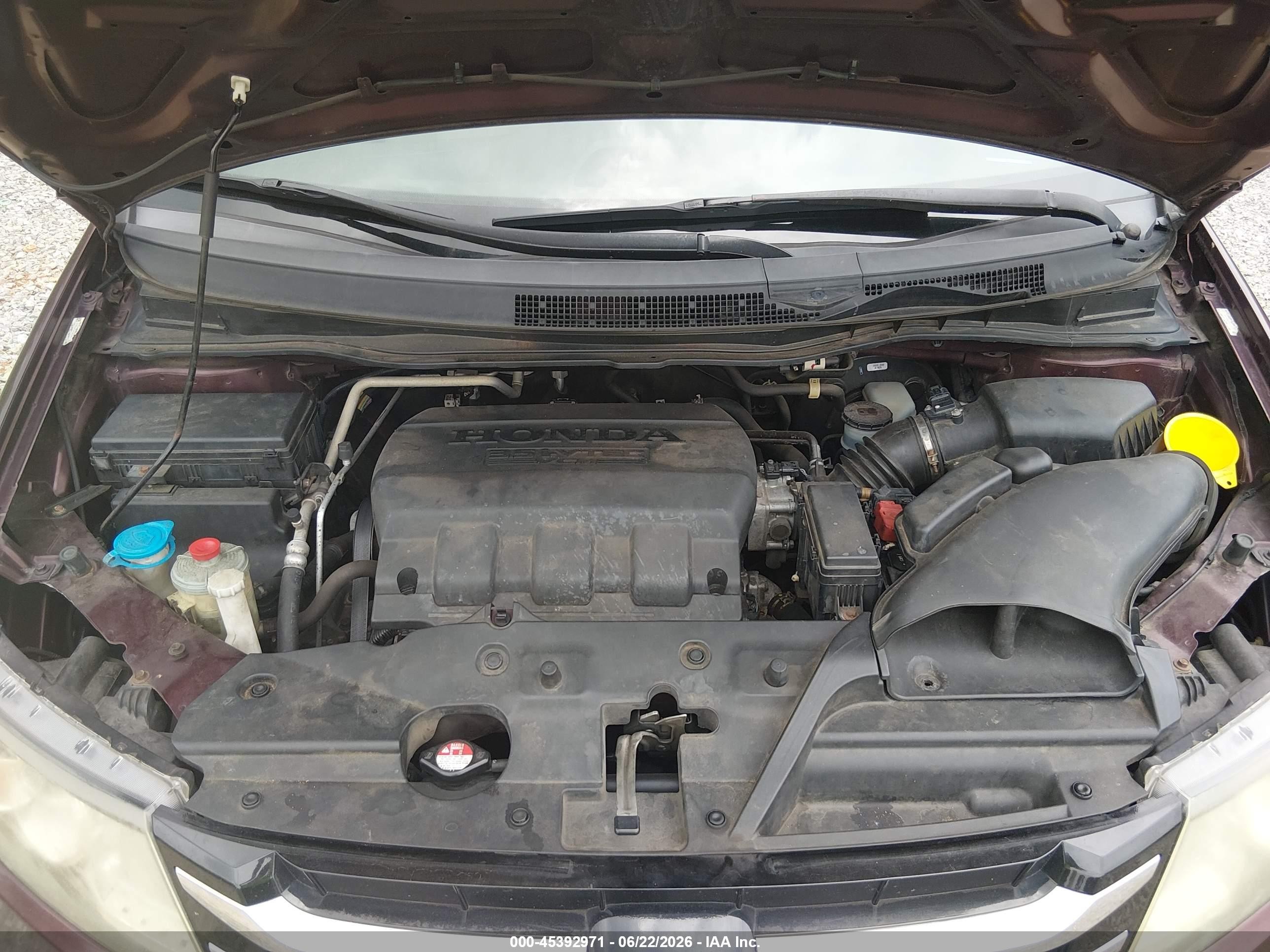 2014 Honda Odyssey Lx Maroon vin: 5FNRL5H20EB088980