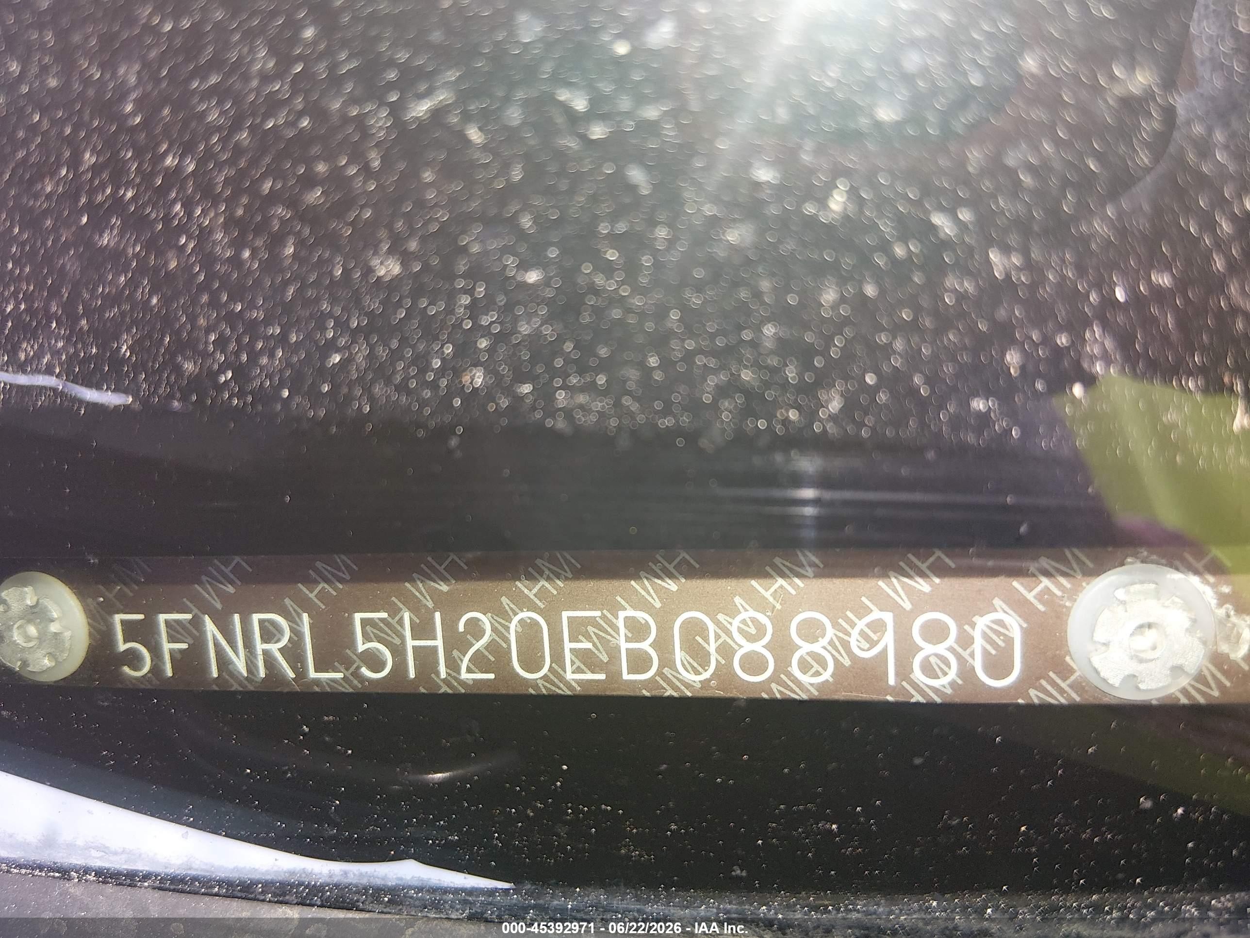 2014 Honda Odyssey Lx Maroon vin: 5FNRL5H20EB088980