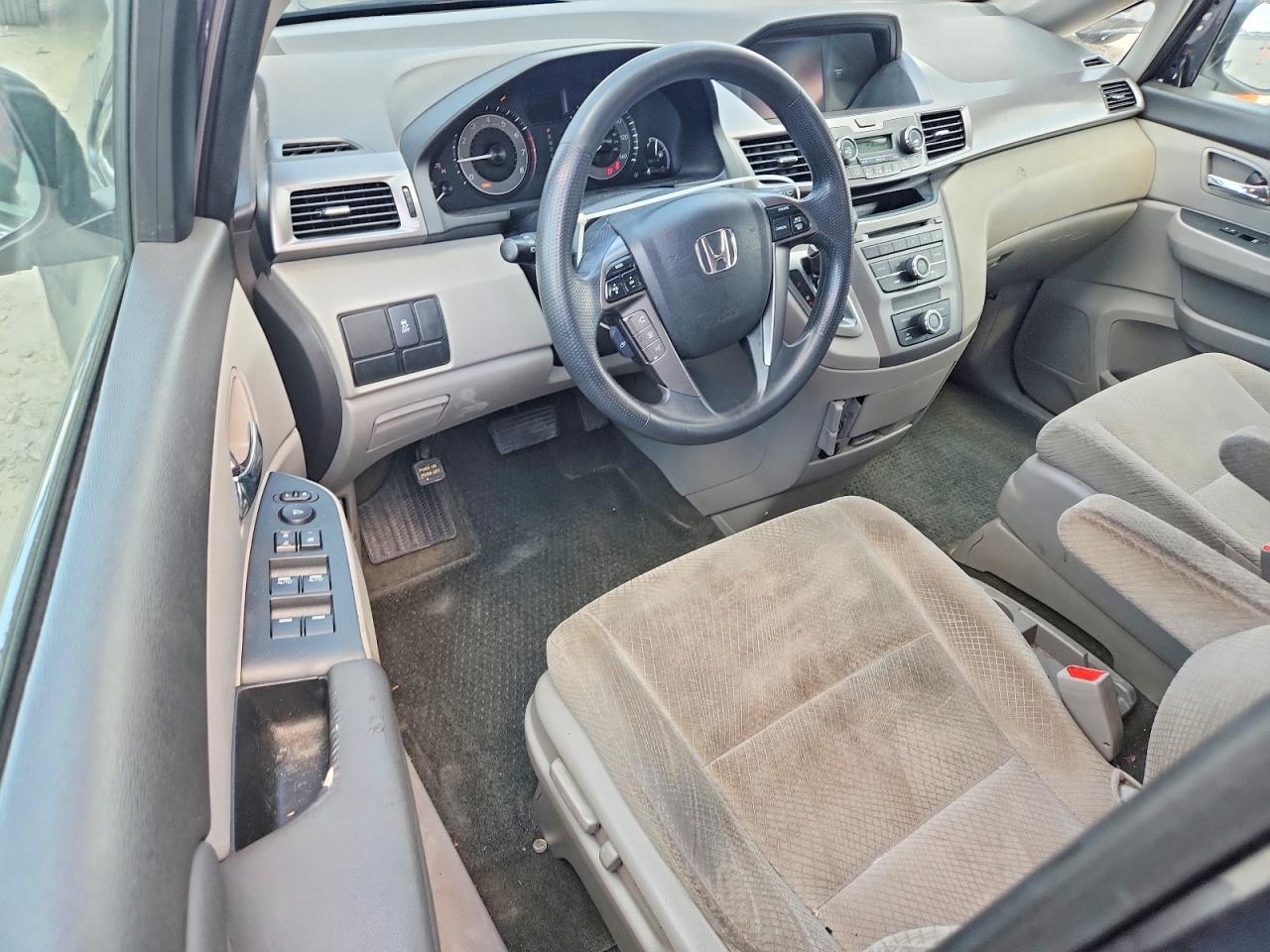 2014 Honda Odyssey Lx Gray vin: 5FNRL5H20EB101372