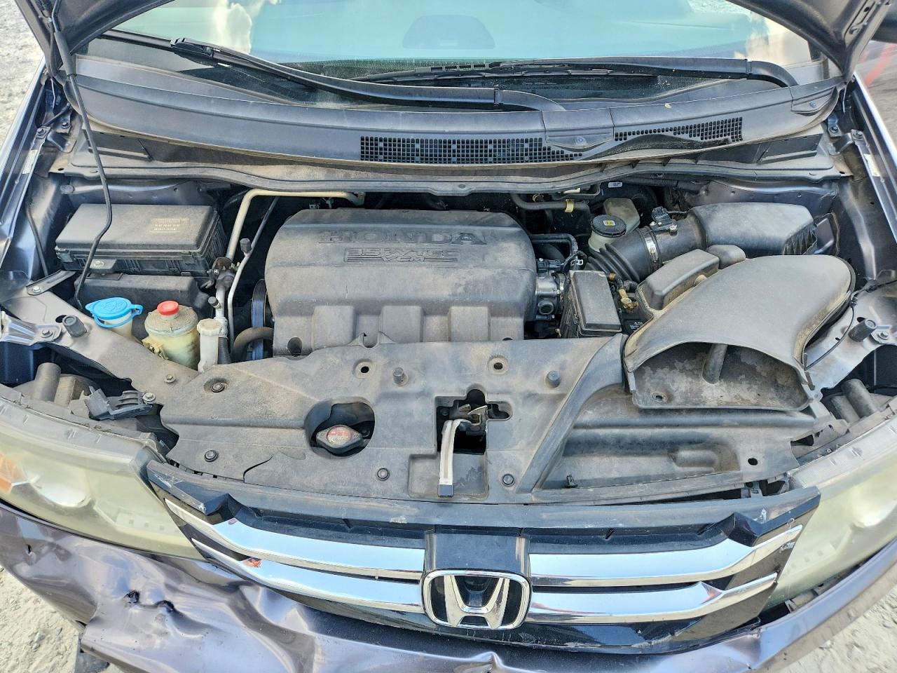 2014 Honda Odyssey Lx Gray vin: 5FNRL5H20EB101372