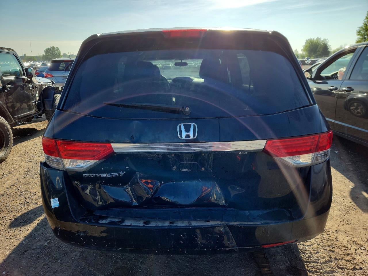 2014 Honda Odyssey Lx Черный vin: 5FNRL5H20EB512240