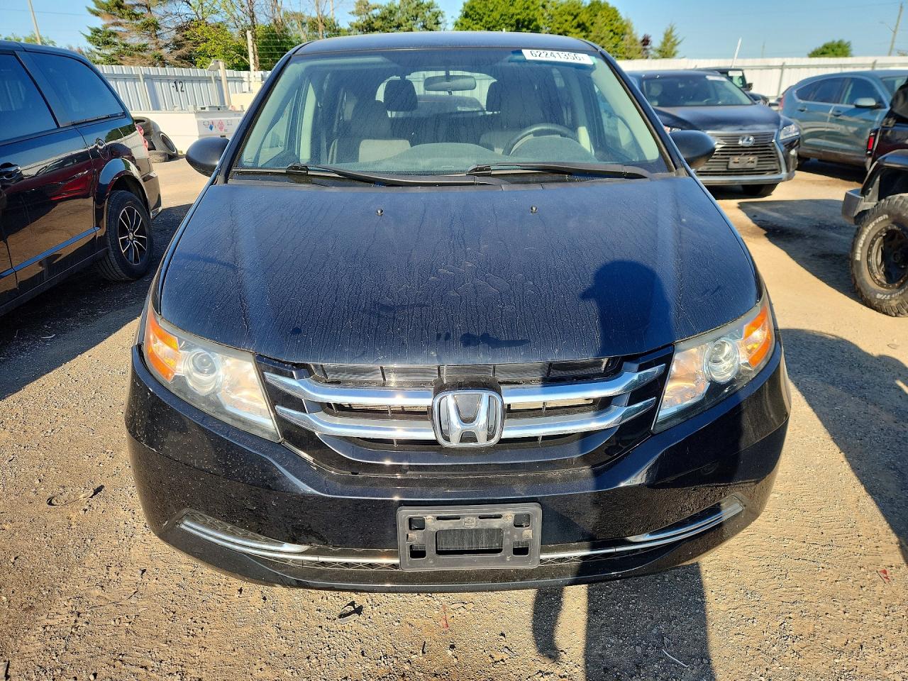 2014 Honda Odyssey Lx Черный vin: 5FNRL5H20EB512240