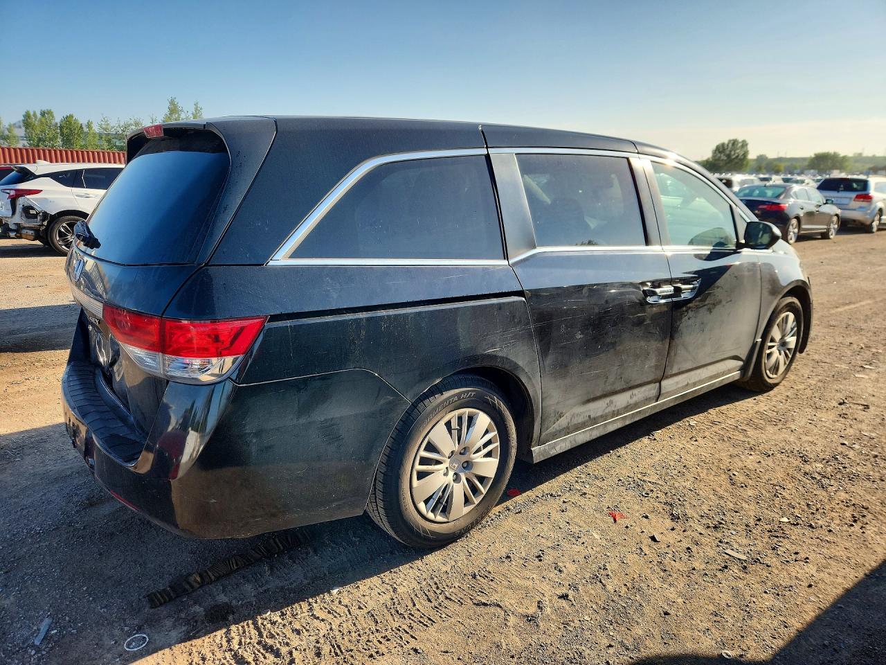 2014 Honda Odyssey Lx Черный vin: 5FNRL5H20EB512240