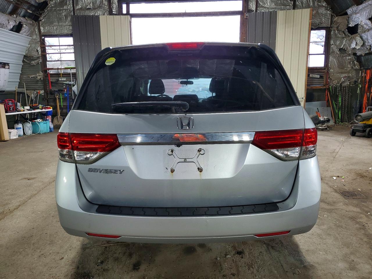 2015 Honda Odyssey Lx Серебряный vin: 5FNRL5H20FB087295