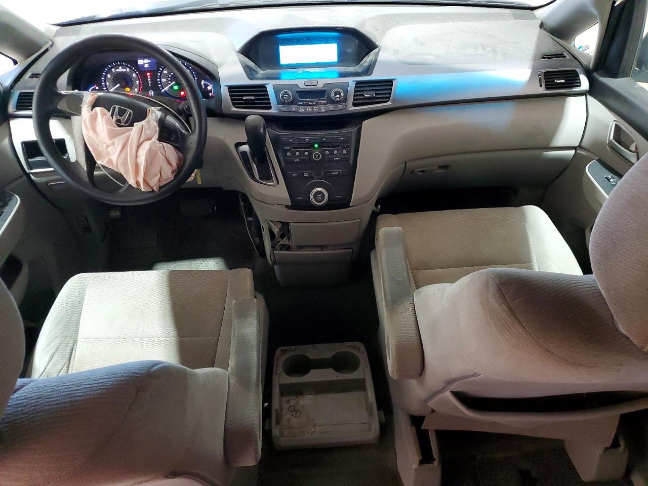 2011 Honda Odyssey Lx Blue vin: 5FNRL5H21BB024815
