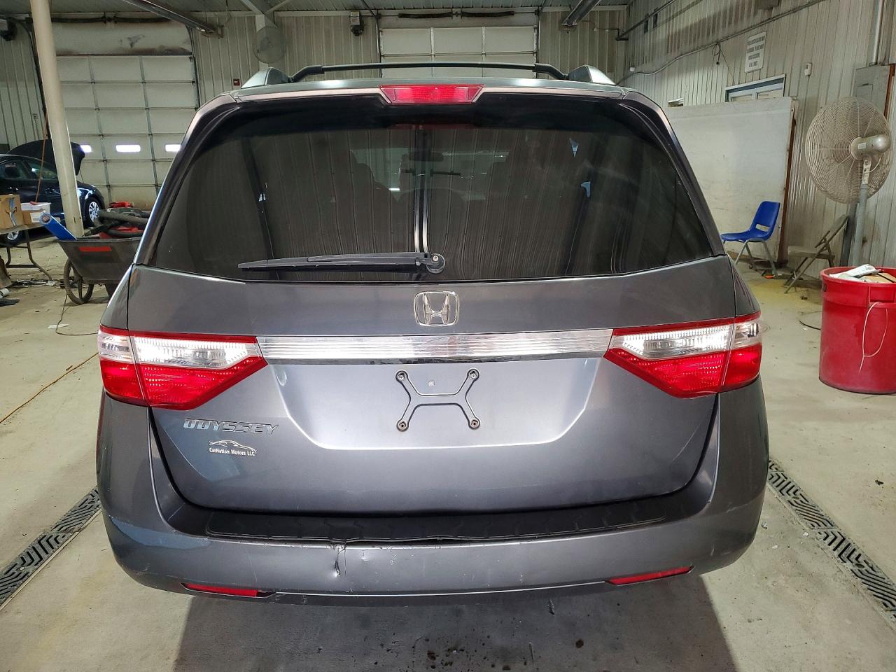 2011 Honda Odyssey Lx Blue vin: 5FNRL5H21BB024815