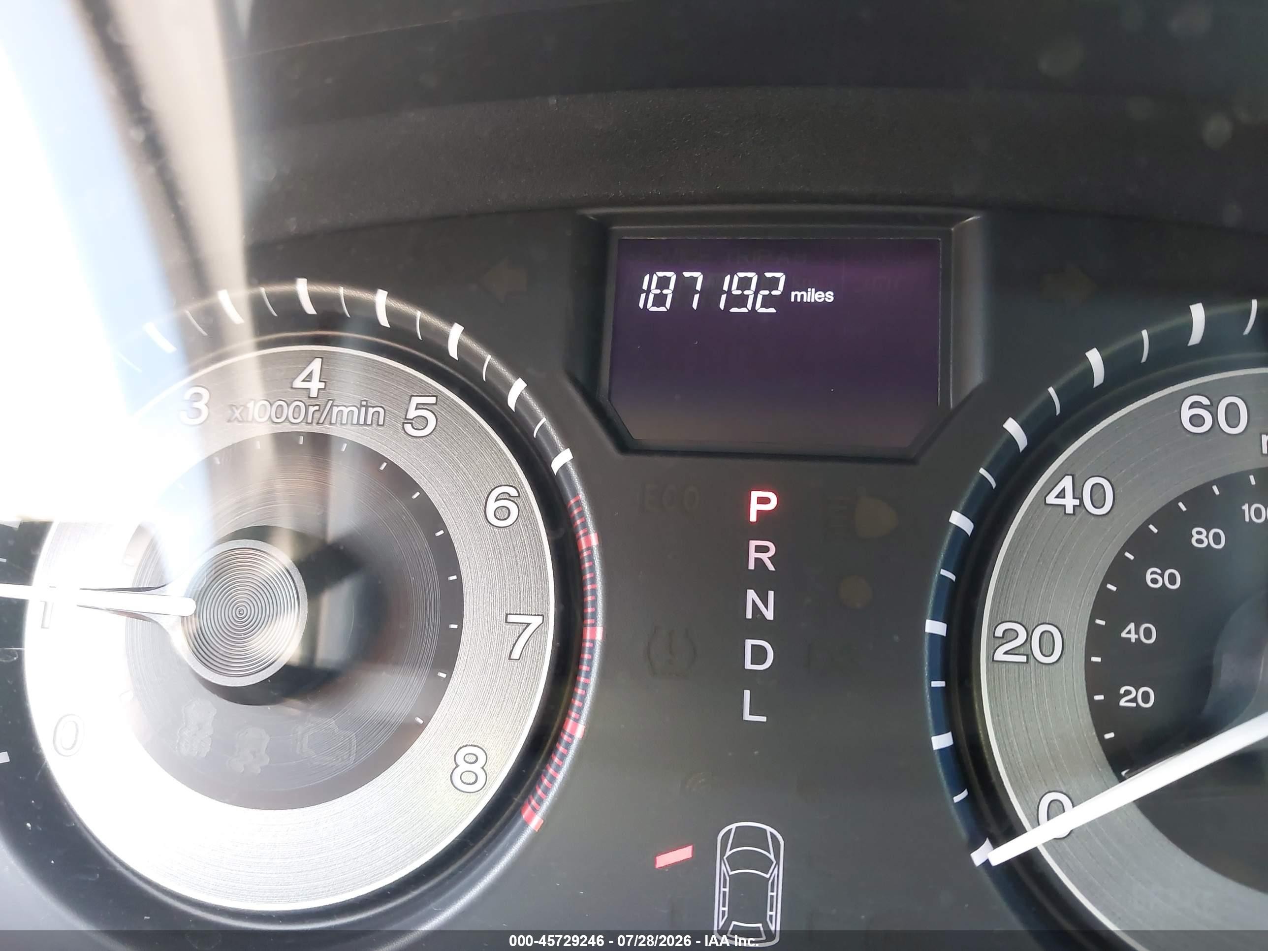 2011 Honda Odyssey Lx Purple vin: 5FNRL5H21BB036687