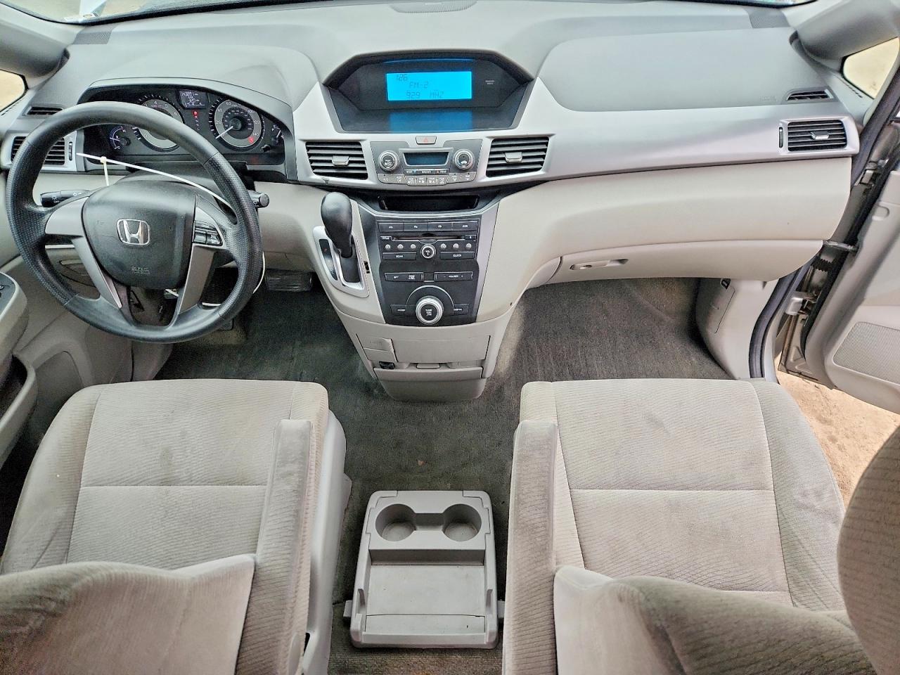 2011 Honda Odyssey Lx Gray vin: 5FNRL5H21BB090331