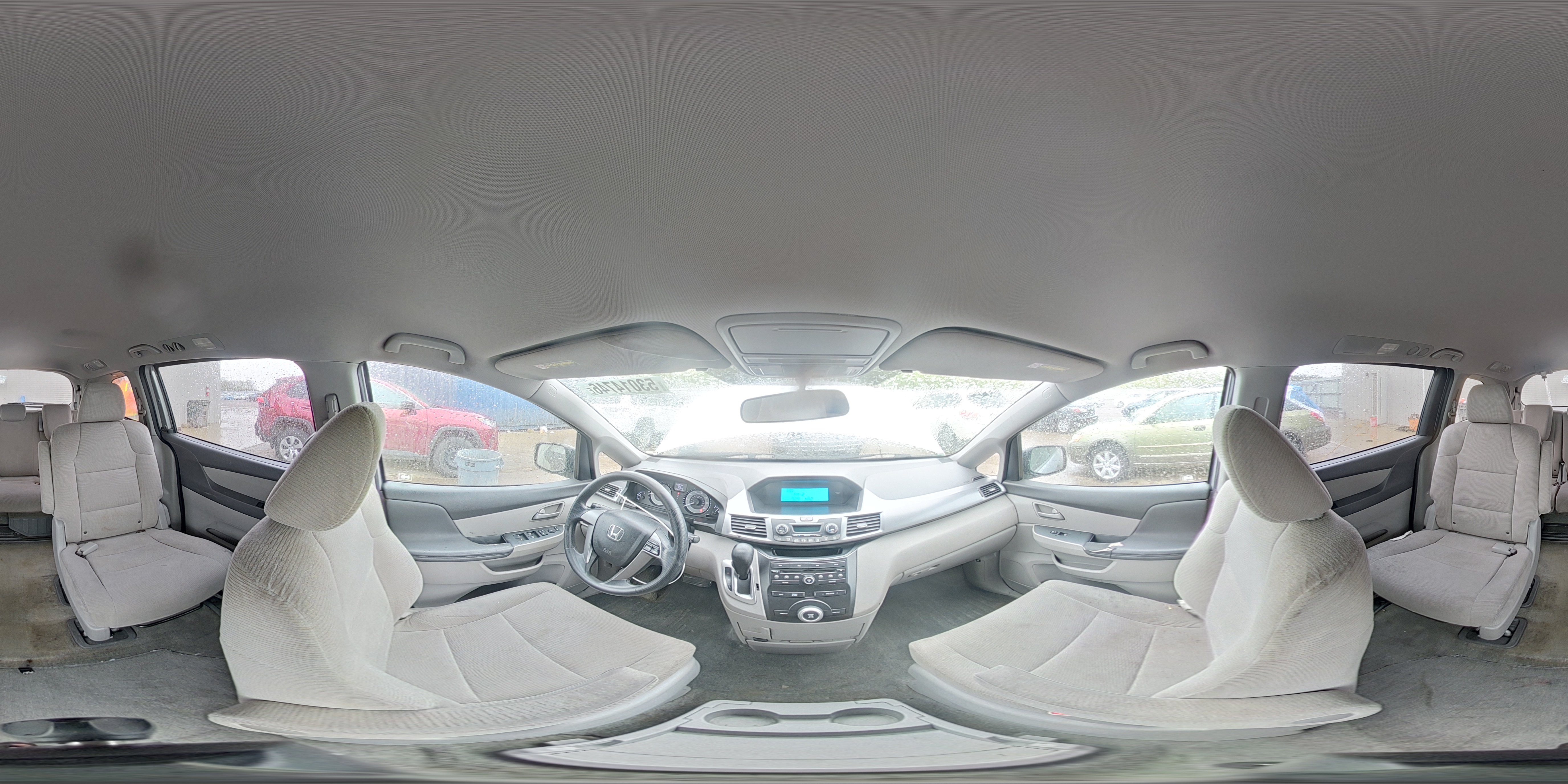 2011 Honda Odyssey Lx Gray vin: 5FNRL5H21BB090331