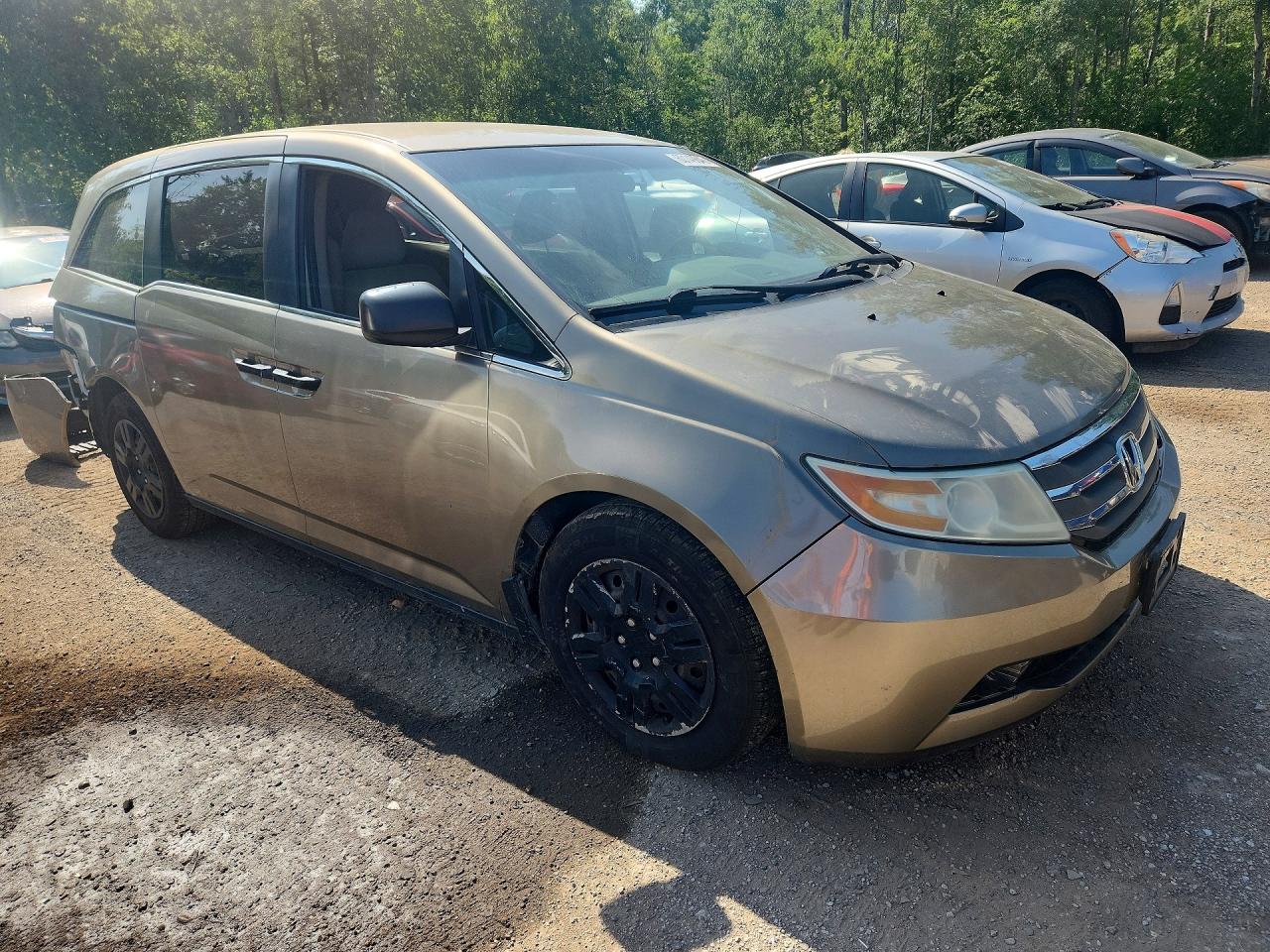2011 Honda Odyssey Lx Tan vin: 5FNRL5H21BB508726