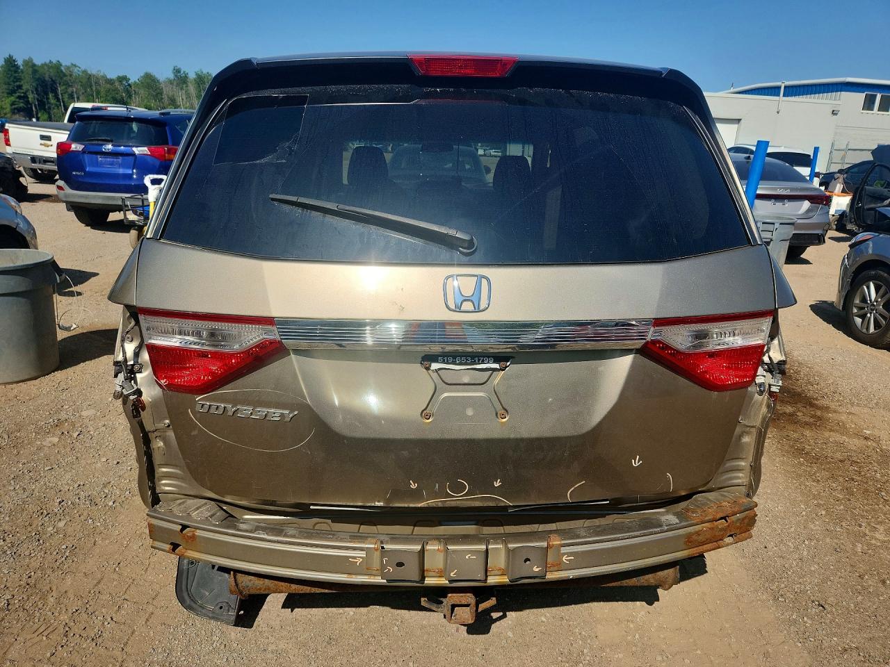 2011 Honda Odyssey Lx Tan vin: 5FNRL5H21BB508726