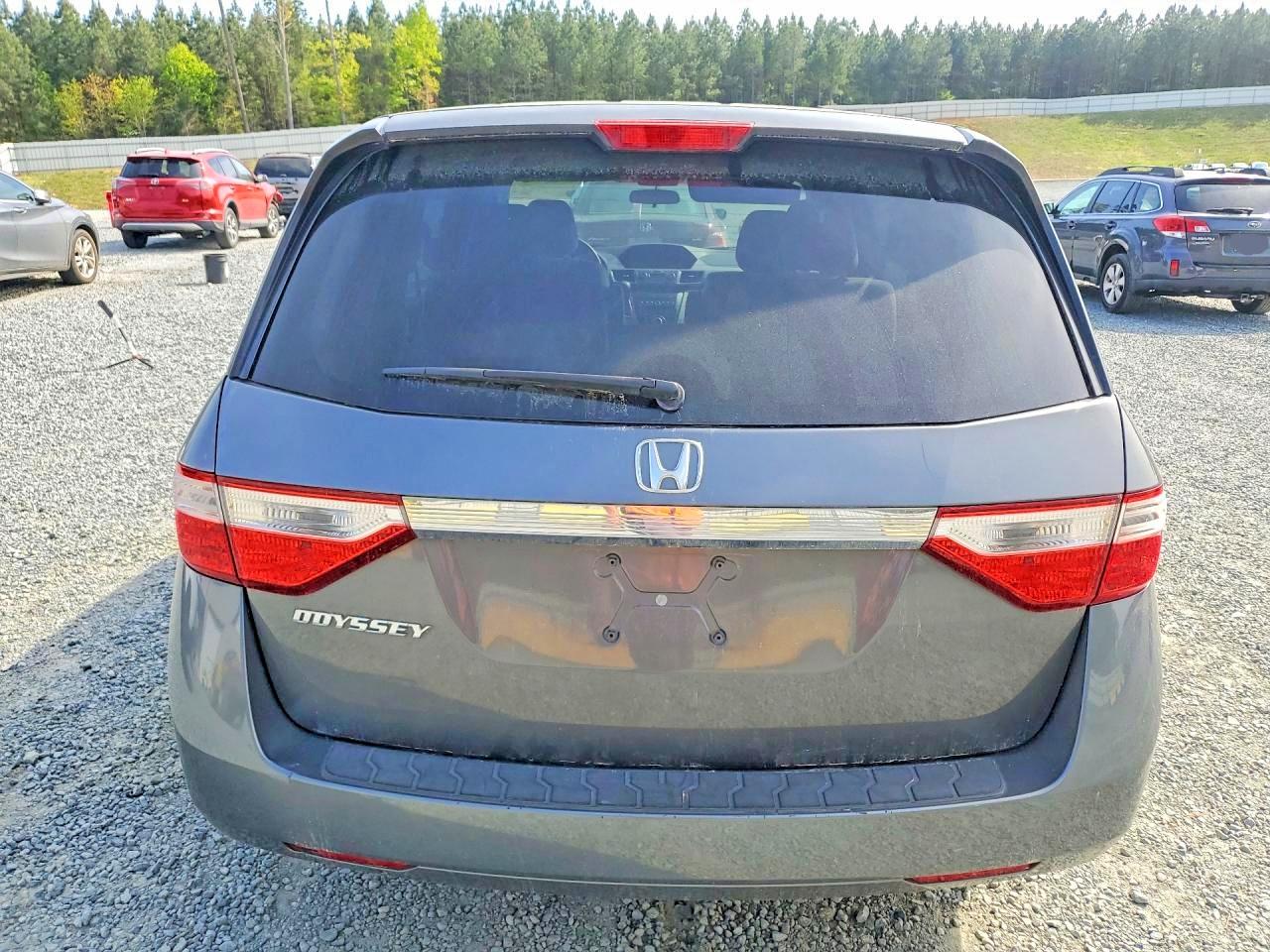 2012 Honda Odyssey Lx Серый vin: 5FNRL5H21CB145636