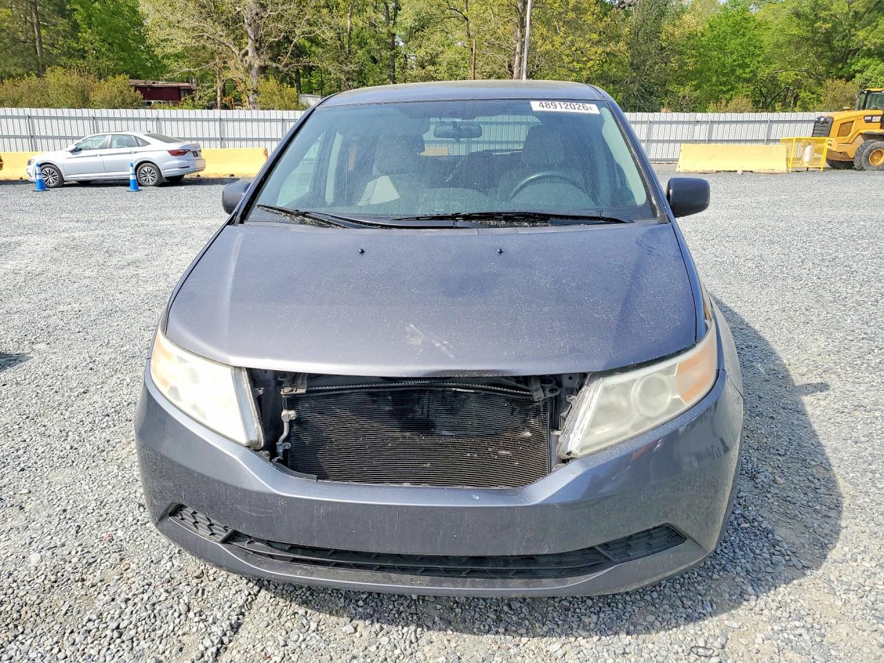 2012 Honda Odyssey Lx Серый vin: 5FNRL5H21CB145636