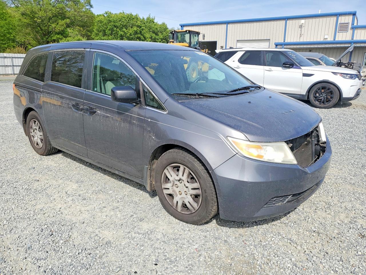 2012 Honda Odyssey Lx Серый vin: 5FNRL5H21CB145636