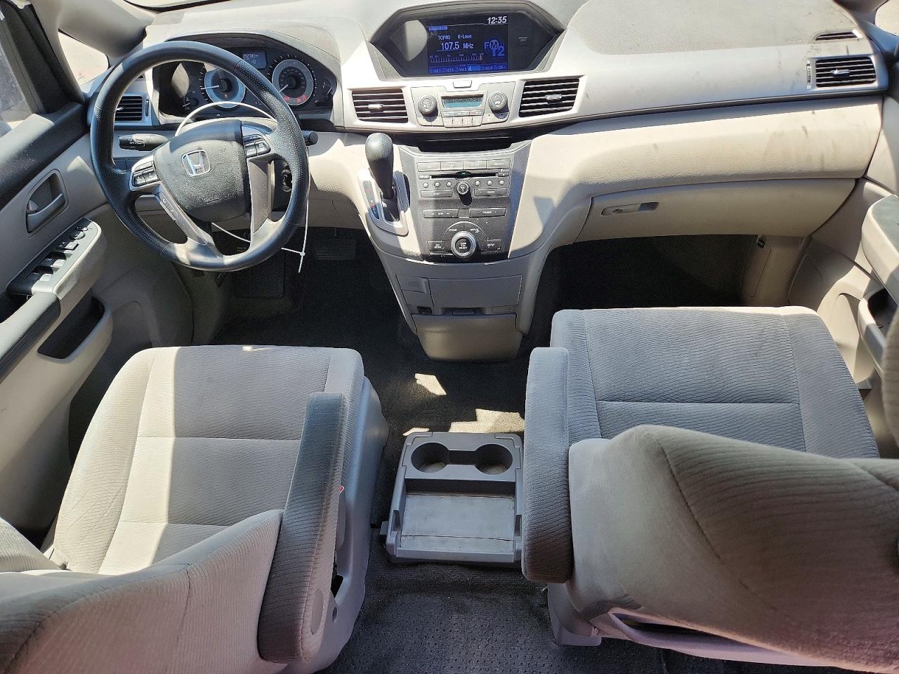 2013 Honda Odyssey Lx Gray vin: 5FNRL5H21DB013848
