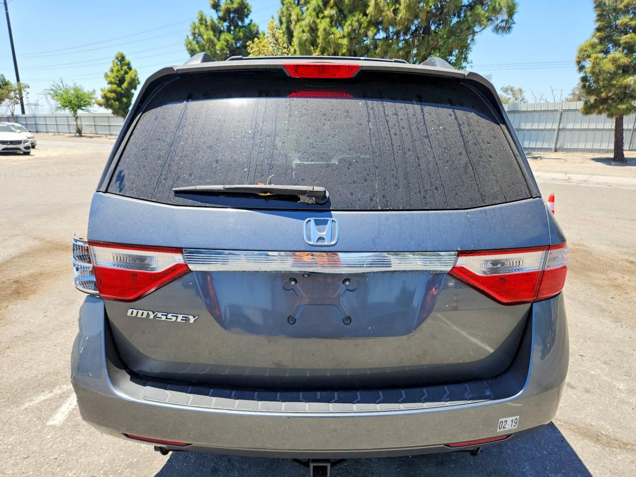 2013 Honda Odyssey Lx Gray vin: 5FNRL5H21DB013848