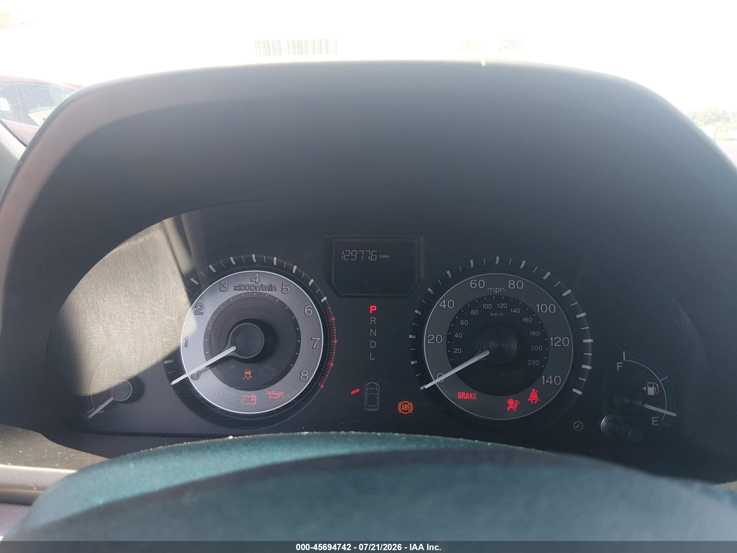 2013 Honda Odyssey Lx Серый vin: 5FNRL5H21DB025059