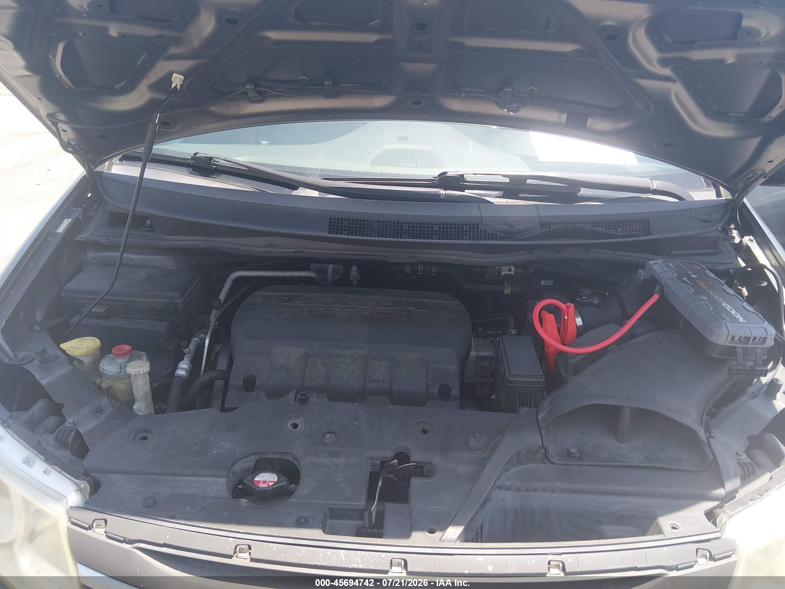2013 Honda Odyssey Lx Серый vin: 5FNRL5H21DB025059