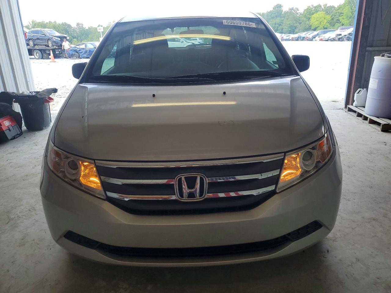 2013 Honda Odyssey Lx Серебряный vin: 5FNRL5H21DB039768