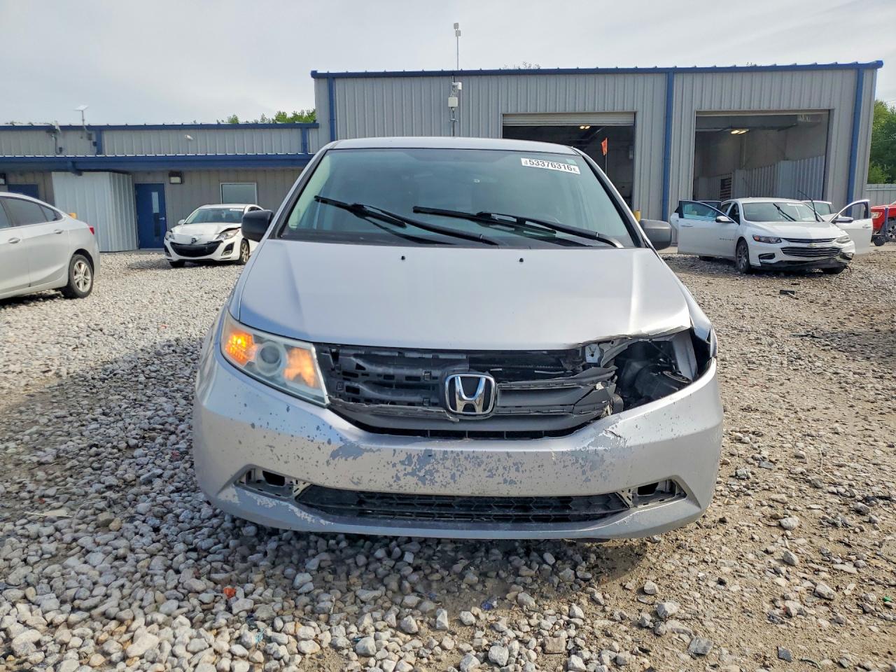 2013 Honda Odyssey Lx Silver vin: 5FNRL5H21DB066906