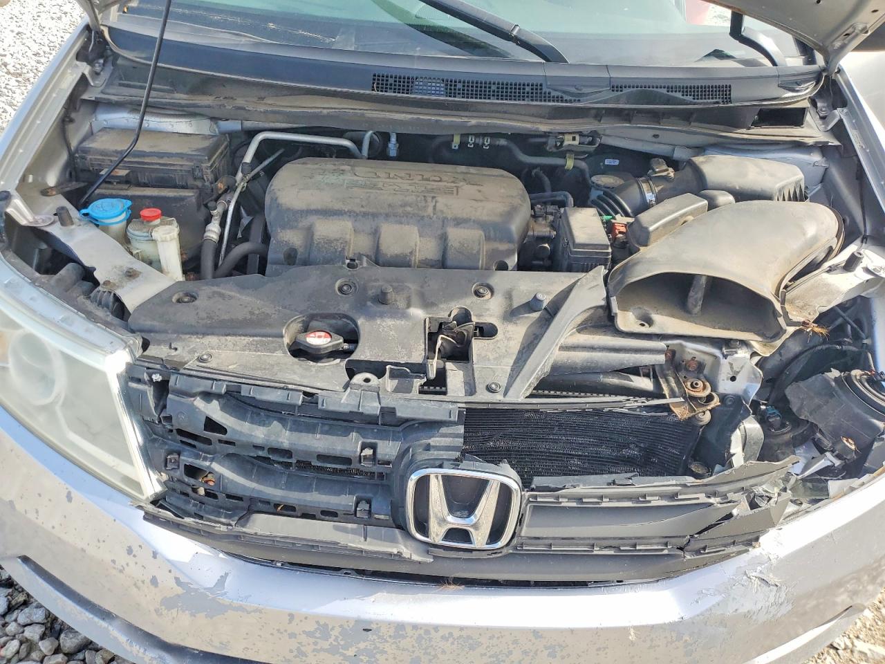 2013 Honda Odyssey Lx Silver vin: 5FNRL5H21DB066906