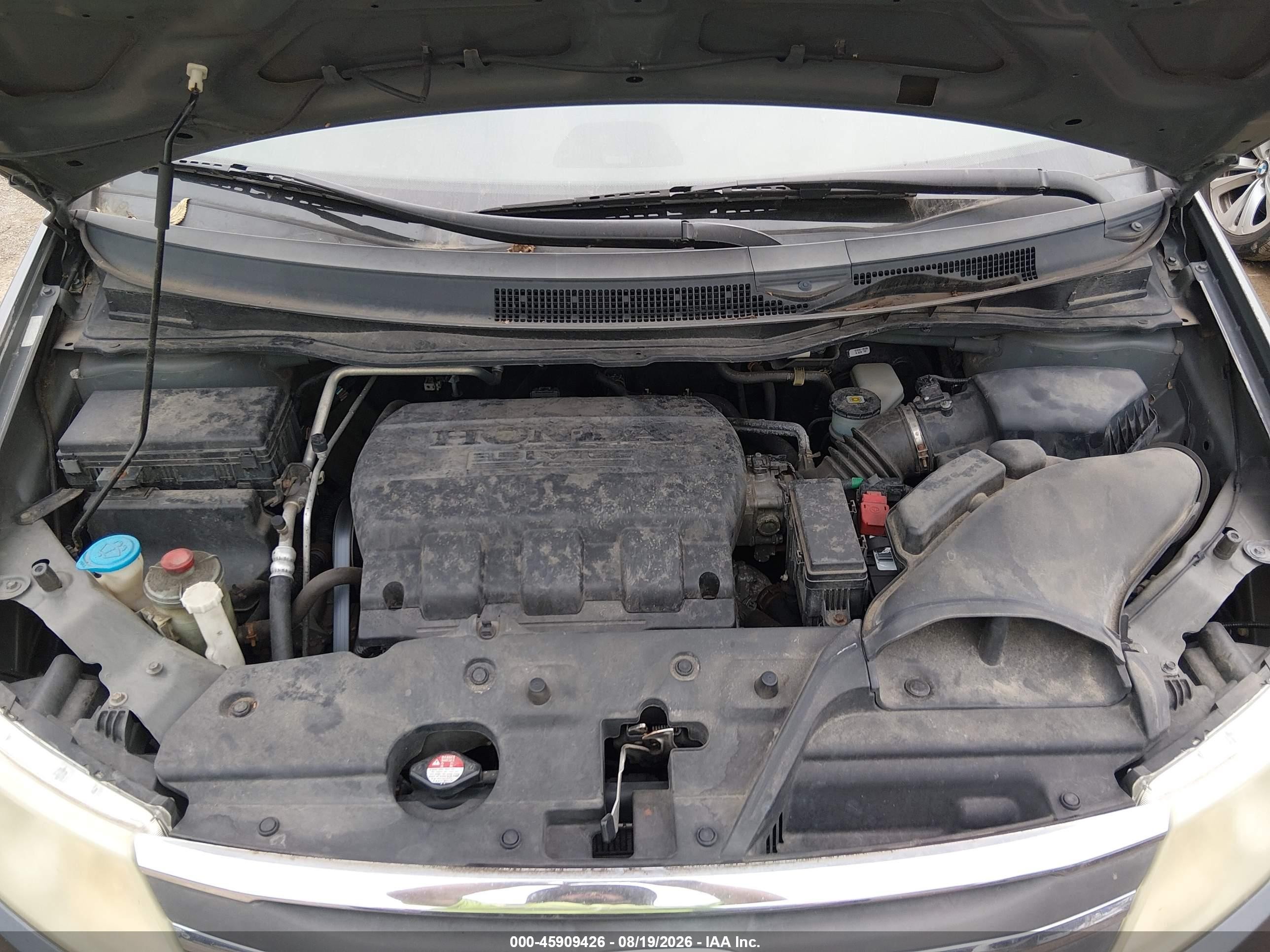 2011 Honda Odyssey Lx Gray vin: 5FNRL5H22BB024838