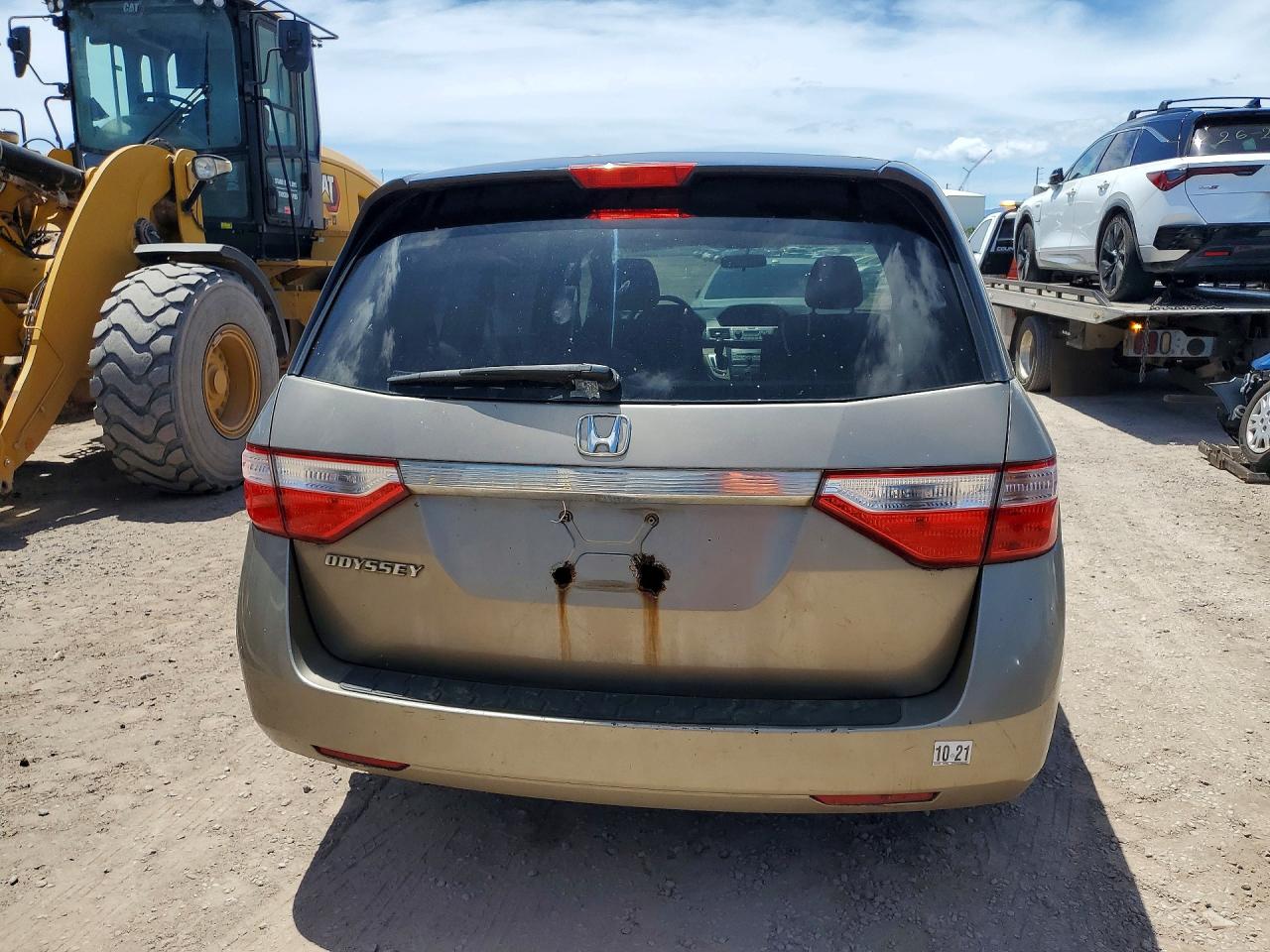 2011 Honda Odyssey Lx Золотой vin: 5FNRL5H22BB060657