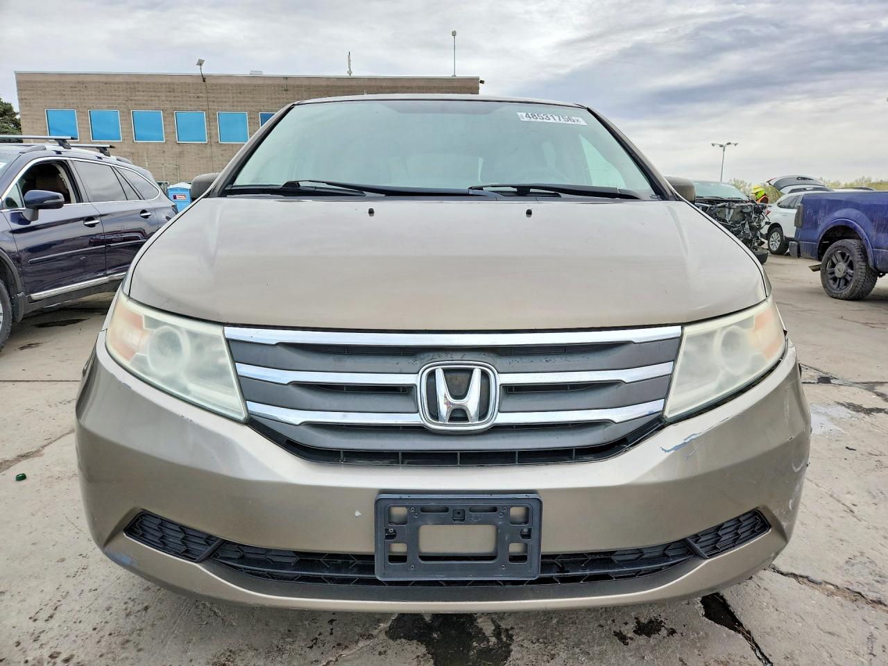 2012 Honda Odyssey Lx Tan vin: 5FNRL5H22CB091862