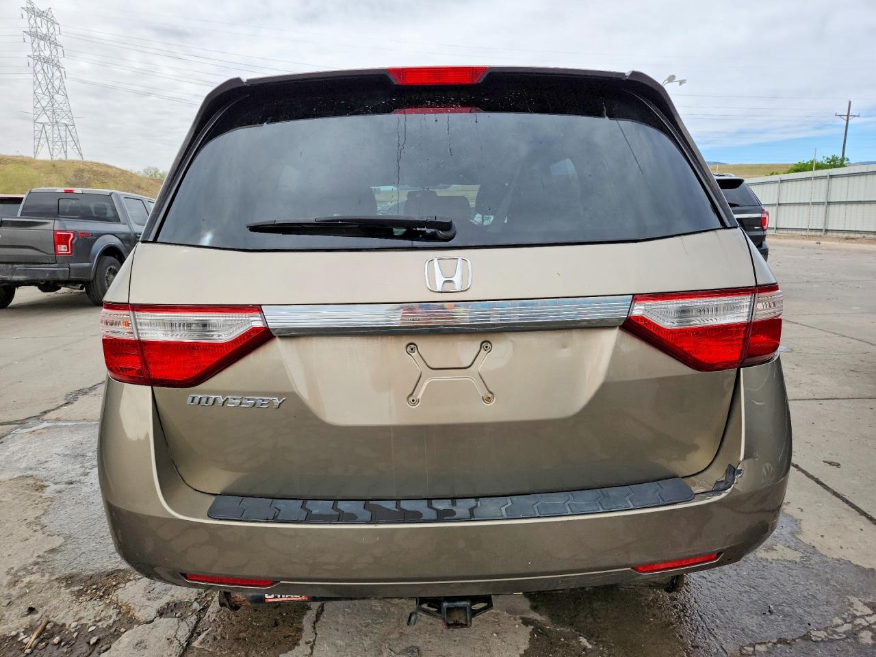 2012 Honda Odyssey Lx Tan vin: 5FNRL5H22CB091862