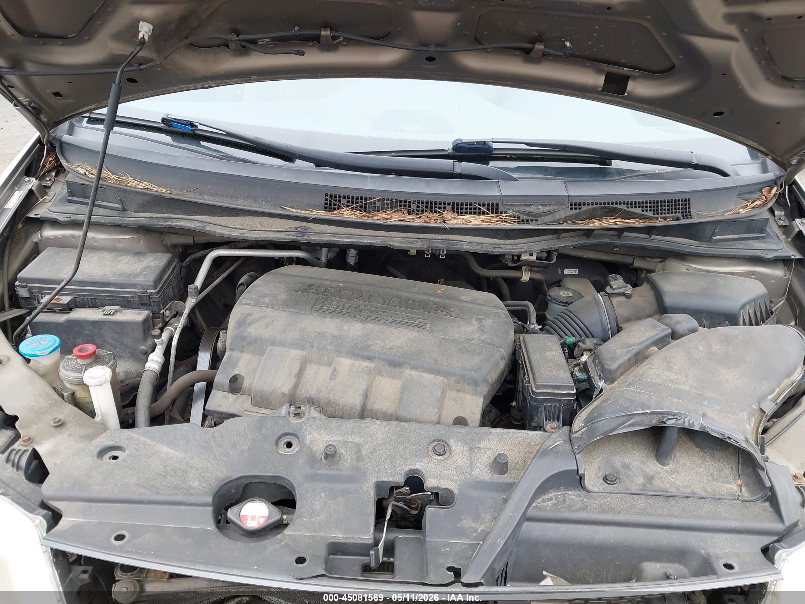 2012 Honda Odyssey Lx Коричневый vin: 5FNRL5H22CB127825