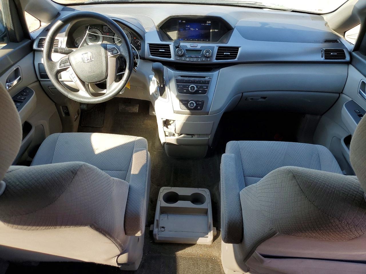 2015 Honda Odyssey Lx Gray vin: 5FNRL5H22FB095494