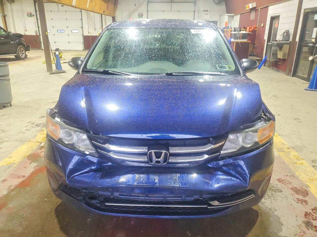 2015 Honda Odyssey Lx Blue vin: 5FNRL5H22FB112343