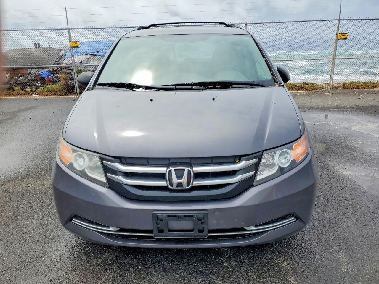 2015 Honda Odyssey Lx Gray vin: 5FNRL5H23FB094418