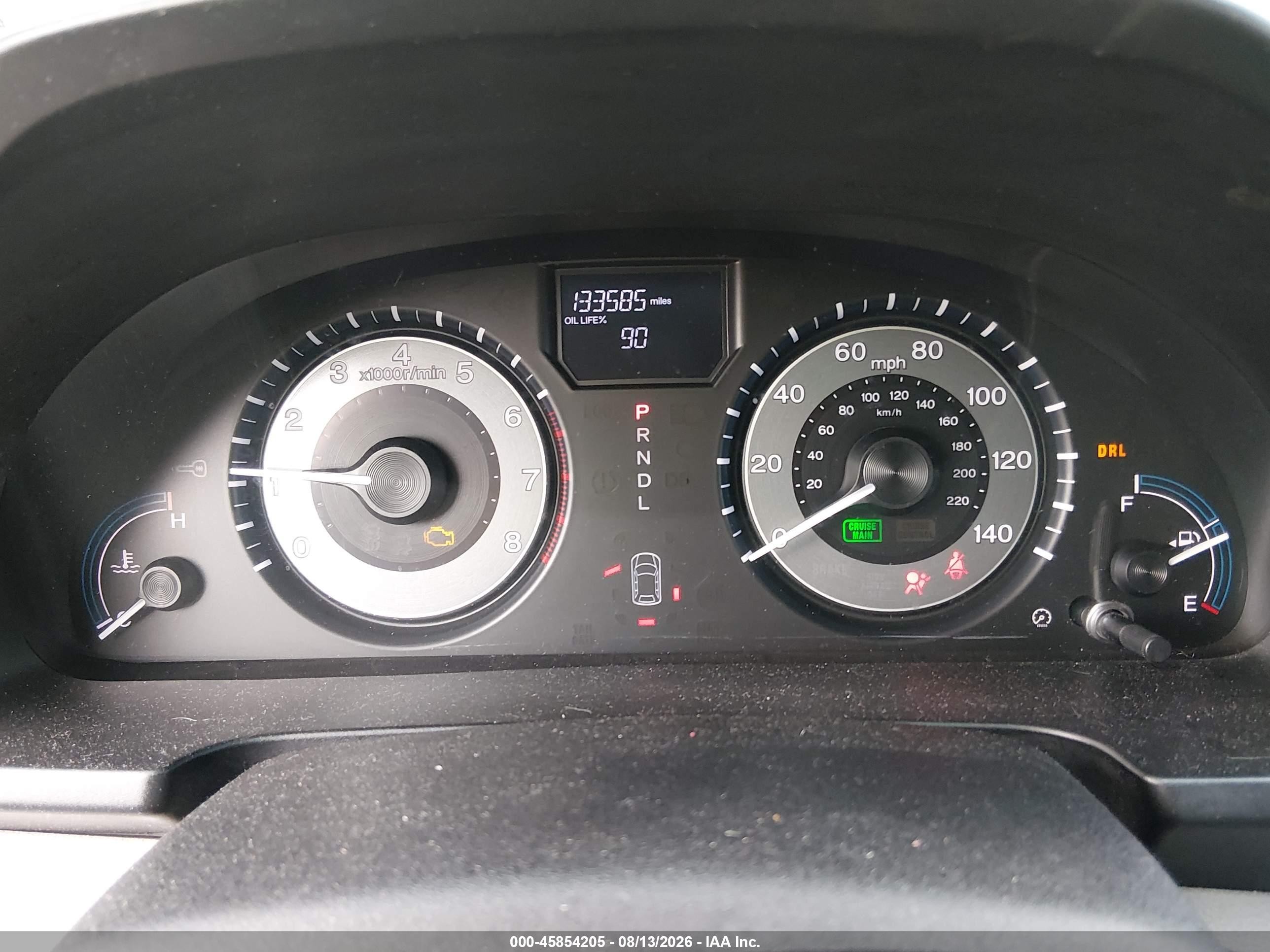 2011 Honda Odyssey Lx Gray vin: 5FNRL5H24BB024789