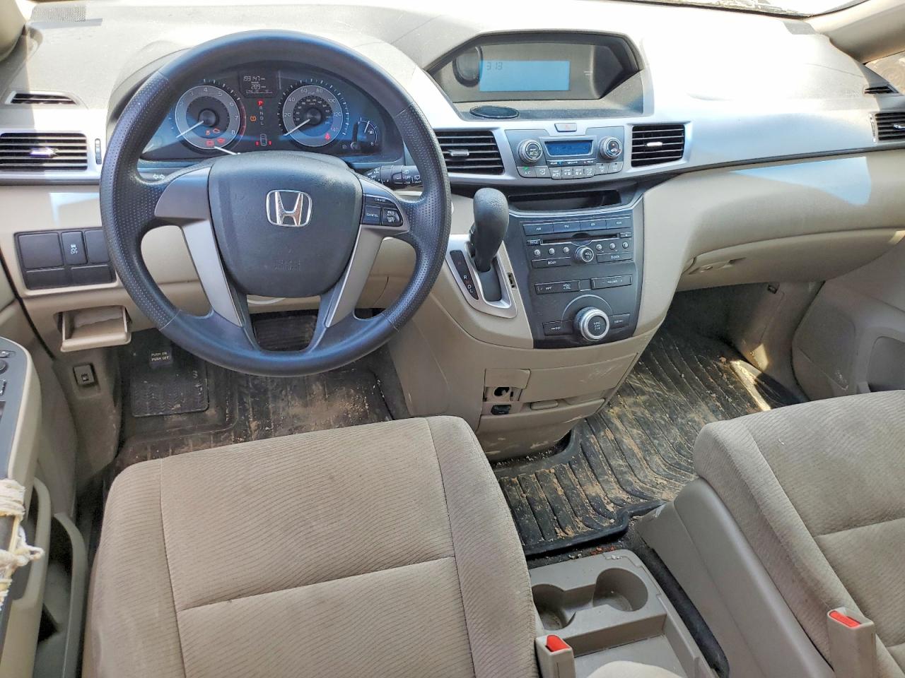 2011 Honda Odyssey Lx Maroon vin: 5FNRL5H24BB083485