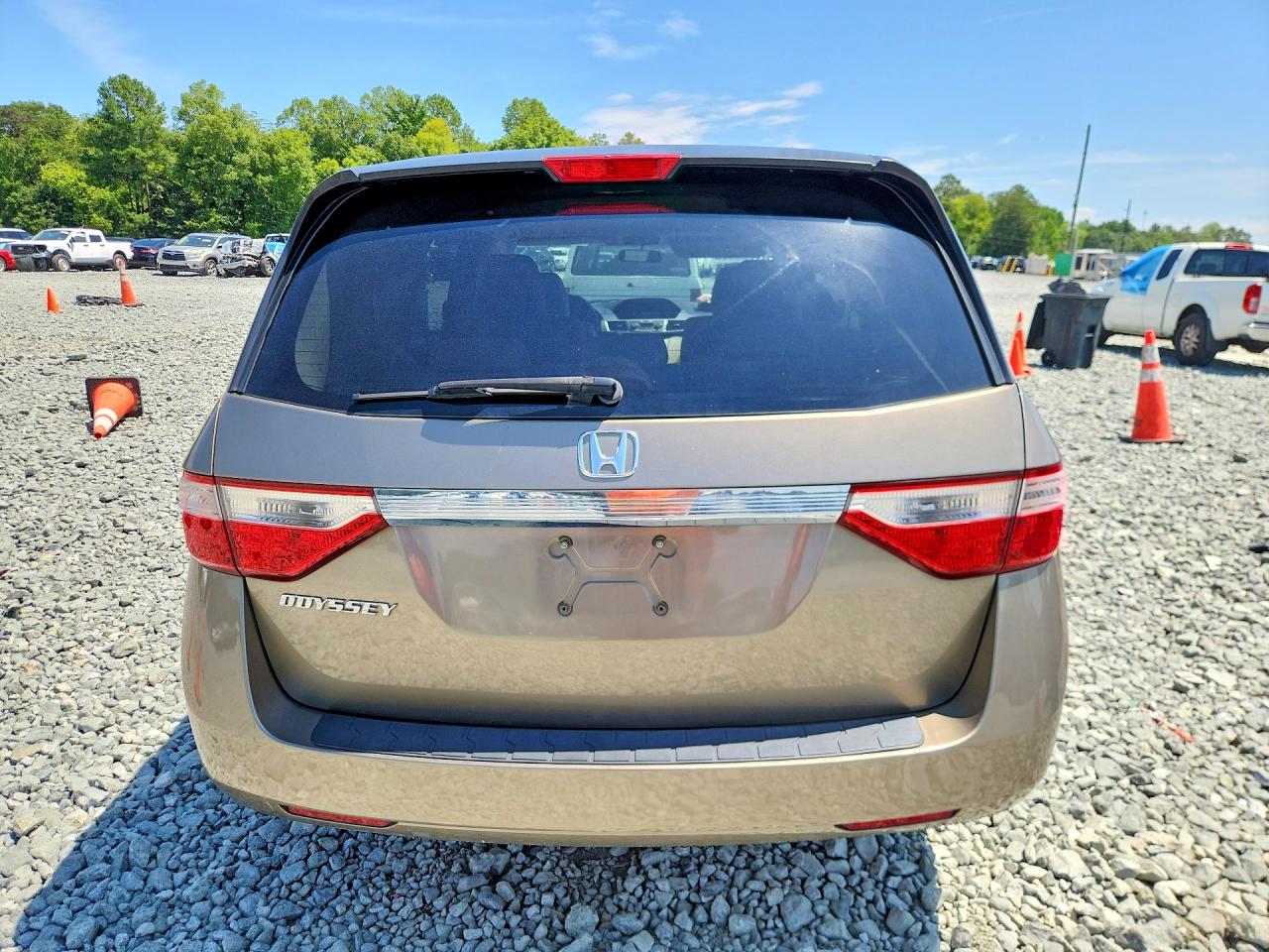 2011 Honda Odyssey Lx Gold vin: 5FNRL5H24BB089979