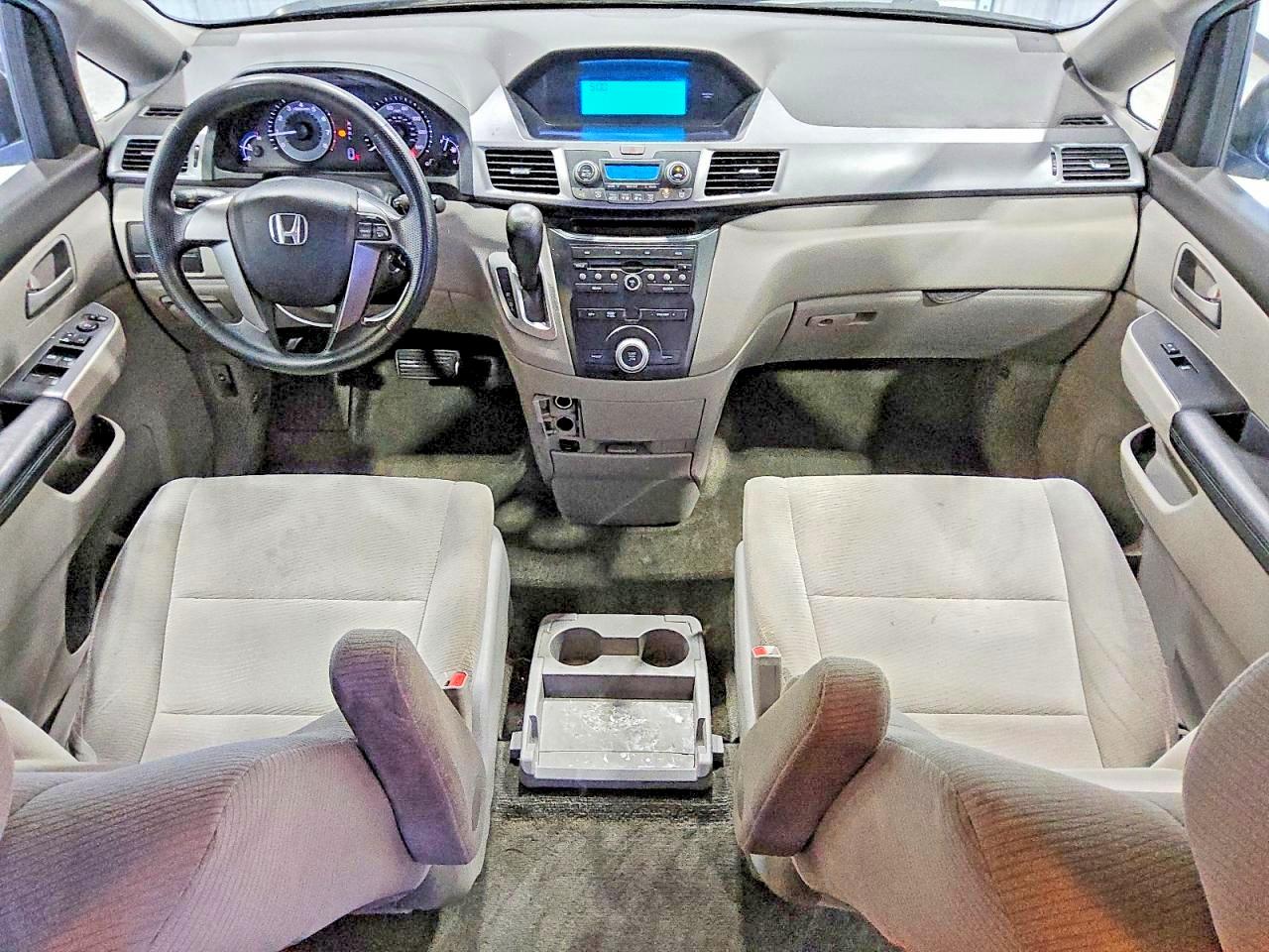2011 Honda Odyssey Lx Gray vin: 5FNRL5H25BB047787